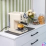 Kép 8/8 - Zilan ZLN2992 retró eszpresszó kávéfőző, 1100 W, 15 bar, 1,25 liter kapacitás, tejhabosító, bézs