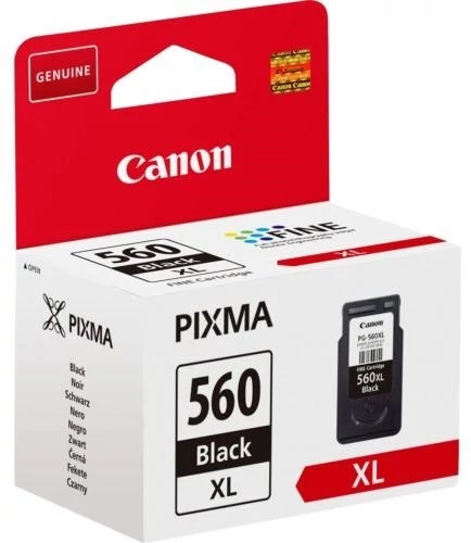 PG-560XL (3712C001) festékpatron, fekete, nagy kapacitású, eredeti